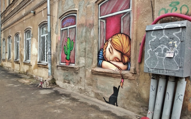В Одессе появился новый стрит-арт (ФОТО) Фото № 3 В Одессе появился новый стрит-арт (ФОТО) Фото № 3