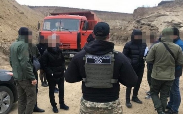 В Одесской области не законно добывали полезные ископаемые Фото № 0 В Одесской области не законно добывали полезные ископаемые Фото № 0