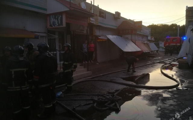 Вчера горел рынок Вчера горел рынок