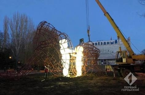 На посёлке Котовского зажглась На посёлке Котовского зажглась