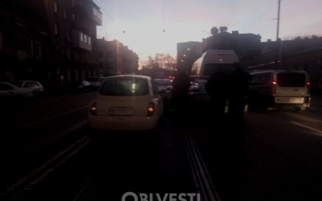 Пробка из-за ДТП в центре Одессы Фото № 0 Пробка из-за ДТП в центре Одессы Фото № 0