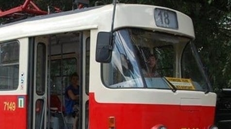 Из-за аварии временно не ходят трамваи №18 Фото № 0 Из-за аварии временно не ходят трамваи №18 Фото № 0