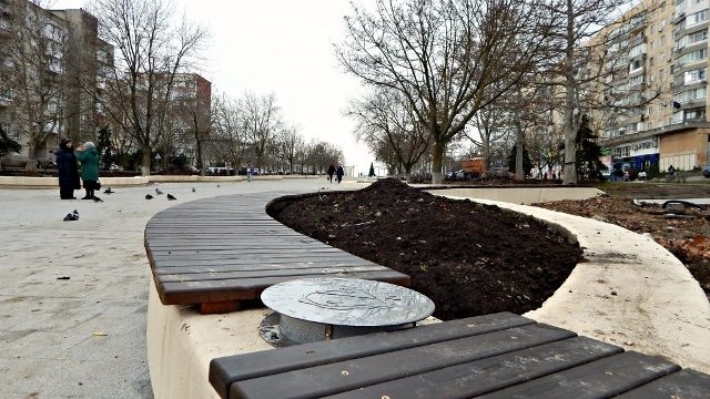В Южном установили новые светильники Фото № 0 В Южном установили новые светильники Фото № 0