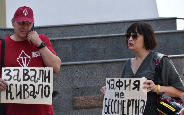 Возле Одесской юракадемии провели Возле Одесской юракадемии провели