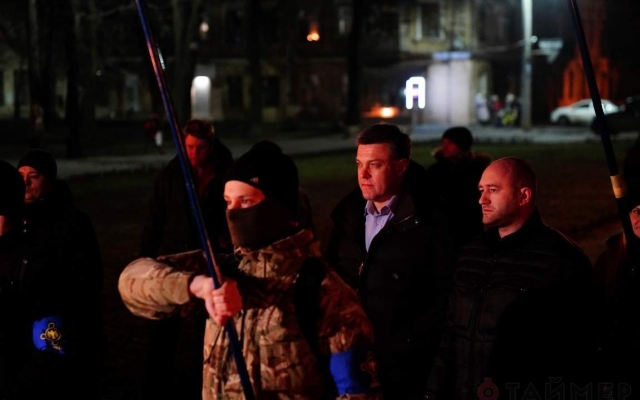 В Одессе состоялось факельное шествие националистов со всех уголков Украины Фото № 2 В Одессе состоялось факельное шествие националистов со всех уголков Украины Фото № 2