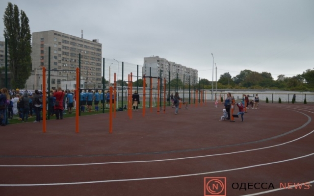 В одесской гимназии открыли новый спортивный комплекс Фото № 0 В одесской гимназии открыли новый спортивный комплекс Фото № 0