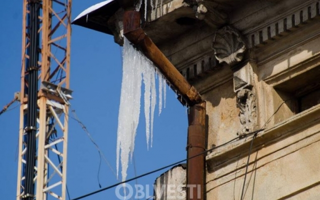 Опасность одесских сосулек (ФОТО) Фото № 5 Опасность одесских сосулек (ФОТО) Фото № 5