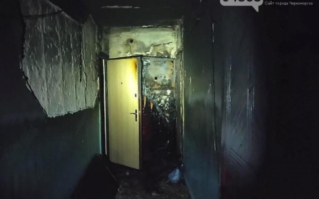 Пострадавшим в пожаре в Черноморске необходима помощь Фото № 1 Пострадавшим в пожаре в Черноморске необходима помощь Фото № 1