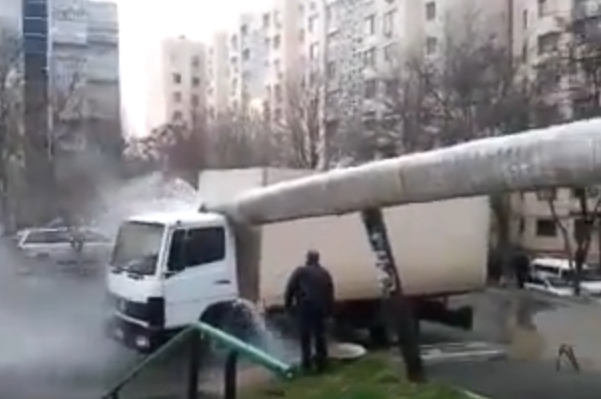 Появилось видео курьёзной аварии на Балковской Фото № 1 Появилось видео курьёзной аварии на Балковской Фото № 1