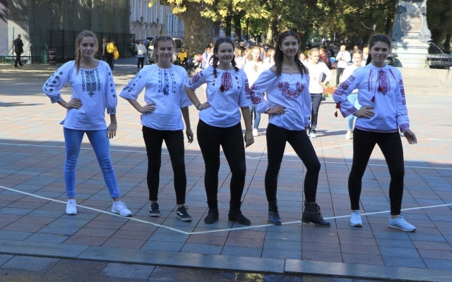 На Думской прошел флешмоб На Думской прошел флешмоб