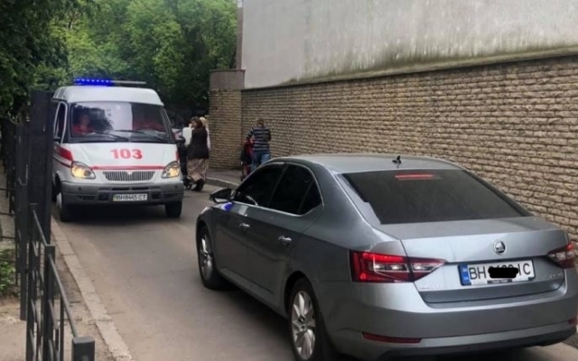 В Одессе автохам не пропускал В Одессе автохам не пропускал