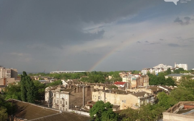В Одессе наблюдали сразу две радуги (ФОТО) Фото № 0 В Одессе наблюдали сразу две радуги (ФОТО) Фото № 0