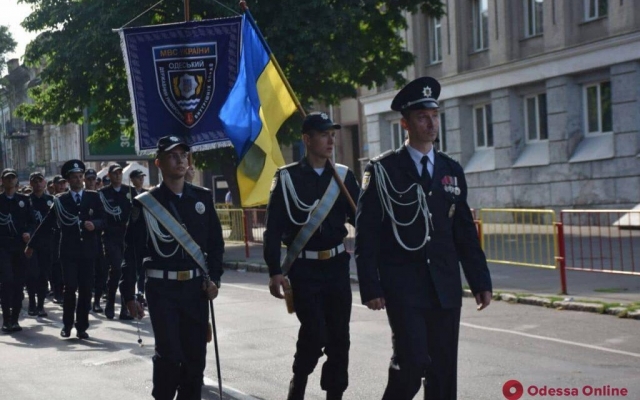 В Одессе прошел марш по случаю четвертой годовщины основания Нацполиции (ФОТО, ВИДЕО) Фото № 1 В Одессе прошел марш по случаю четвертой годовщины основания Нацполиции (ФОТО, ВИДЕО) Фото № 1