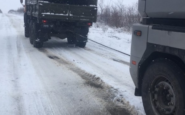 В Одесской области большегруз слетел в кювет Фото № 0 В Одесской области большегруз слетел в кювет Фото № 0