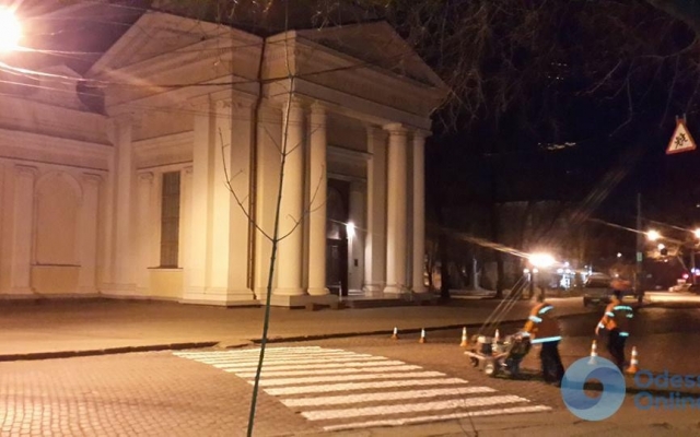 В Одессе обновлена дорожная разметка (ФОТО) Фото № 0 В Одессе обновлена дорожная разметка (ФОТО) Фото № 0