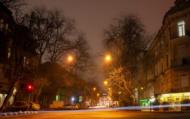 Фото нарядного города в тумане Фото № 2 Фото нарядного города в тумане Фото № 2