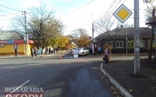 В Измаиле произошло ДТП с участием двух автомобилей Фото № 1 В Измаиле произошло ДТП с участием двух автомобилей Фото № 1