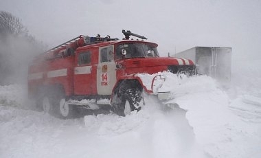 Спасатели разблокировали автотрассу на Одесщине Фото № 0 Спасатели разблокировали автотрассу на Одесщине Фото № 0