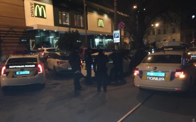 В Одессе на Привокзальной площади В Одессе на Привокзальной площади
