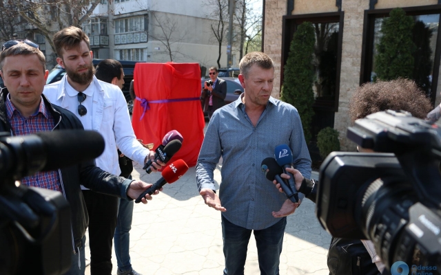 В Одессе появился арт-объект, посвящённый В Одессе появился арт-объект, посвящённый