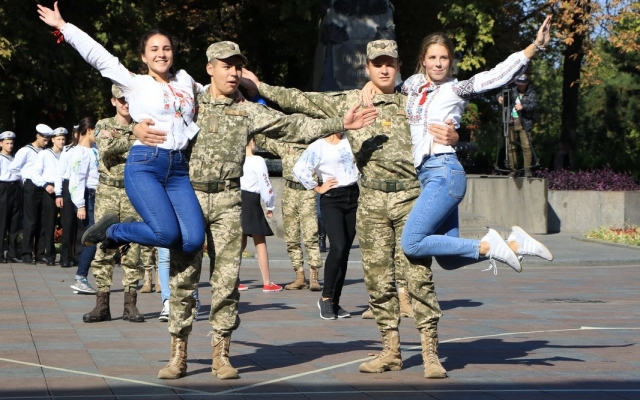 На Думской прошел флешмоб На Думской прошел флешмоб