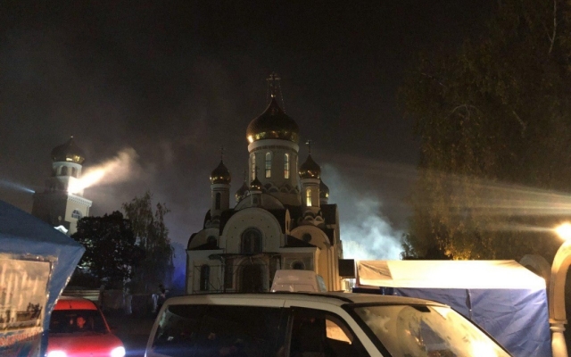 В Одессе горел Иверский монастырь Фото № 1 В Одессе горел Иверский монастырь Фото № 1