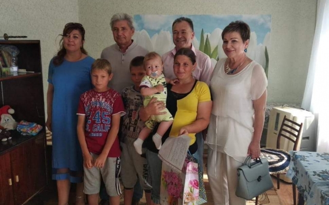 Одесская область: Мать троих детей получила ключи от дома Фото № 0 Одесская область: Мать троих детей получила ключи от дома Фото № 0