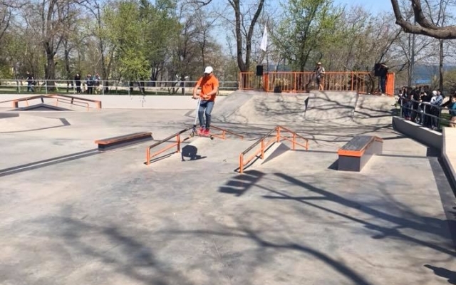 В одесском скейтпарке открыт сезон 2018 Фото № 0 В одесском скейтпарке открыт сезон 2018 Фото № 0