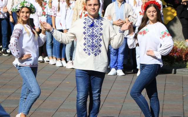 На Думской прошел флешмоб На Думской прошел флешмоб