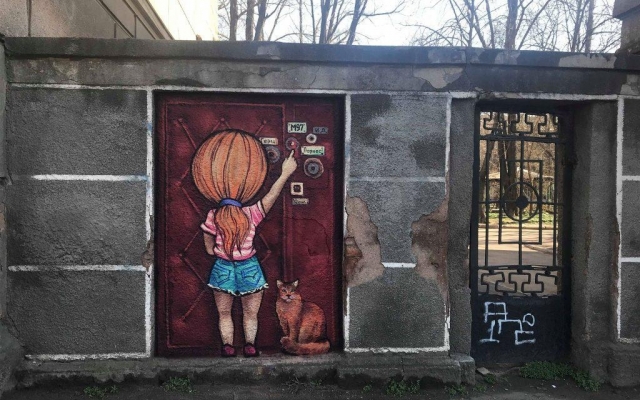 В Одессе появился новый стрит-арт (ФОТО) Фото № 1 В Одессе появился новый стрит-арт (ФОТО) Фото № 1