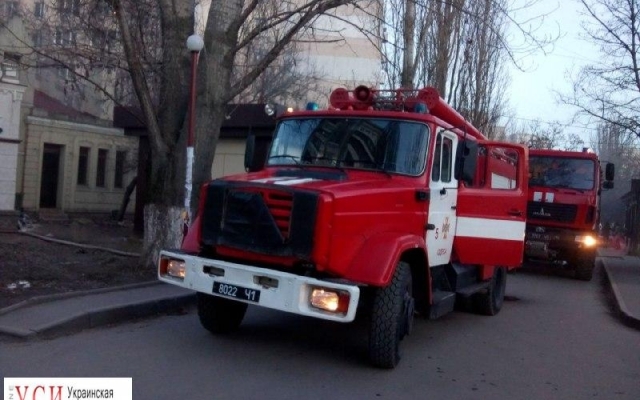 В Одессе очередной пожар в ресторане Фото № 1 В Одессе очередной пожар в ресторане Фото № 1