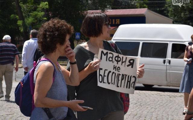 Возле Одесской юракадемии провели Возле Одесской юракадемии провели