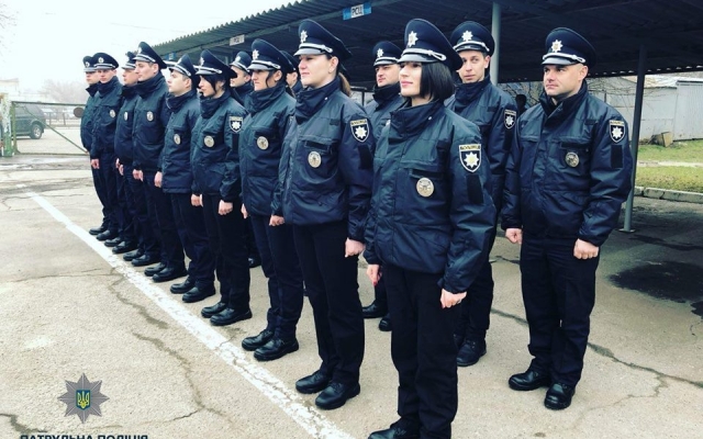 Ряды патрульной полиции Одессы пополнило 18 новобранцев Фото № 1 Ряды патрульной полиции Одессы пополнило 18 новобранцев Фото № 1