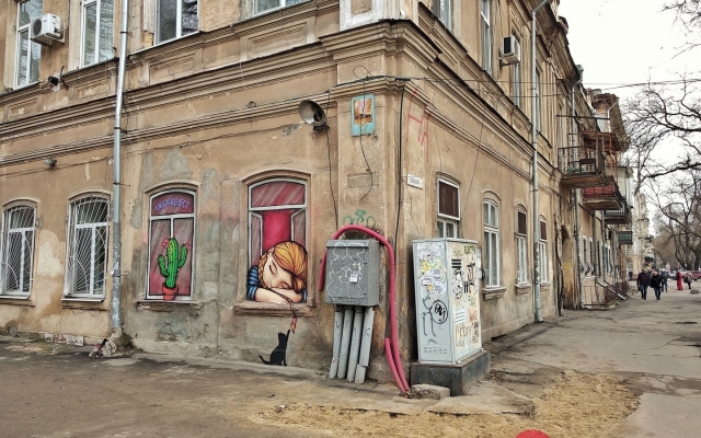 В Одессе появился новый стрит-арт (ФОТО) Фото № 4 В Одессе появился новый стрит-арт (ФОТО) Фото № 4