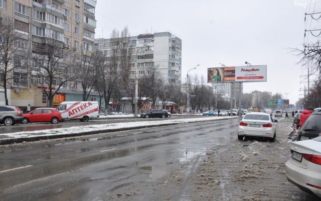 Посёлок Таирова превратился в болото после утреннего снегопада Фото № 7 Посёлок Таирова превратился в болото после утреннего снегопада Фото № 7