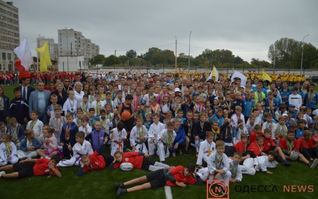 В одесской гимназии открыли новый спортивный комплекс Фото № 1 В одесской гимназии открыли новый спортивный комплекс Фото № 1