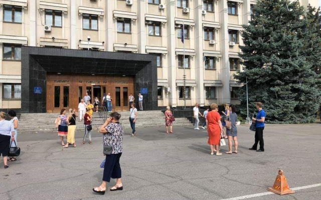 В Одессе минировали ОГА Фото № 0 В Одессе минировали ОГА Фото № 0