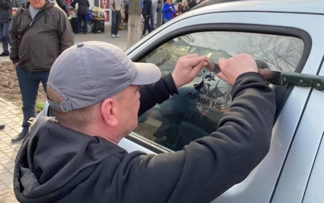 В Одессе возник конфликт со стрельбой из-за символики со Сталиным Фото № 1 В Одессе возник конфликт со стрельбой из-за символики со Сталиным Фото № 1