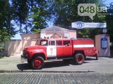 Пожар на одесском стадионе Фото № 0 Пожар на одесском стадионе Фото № 0