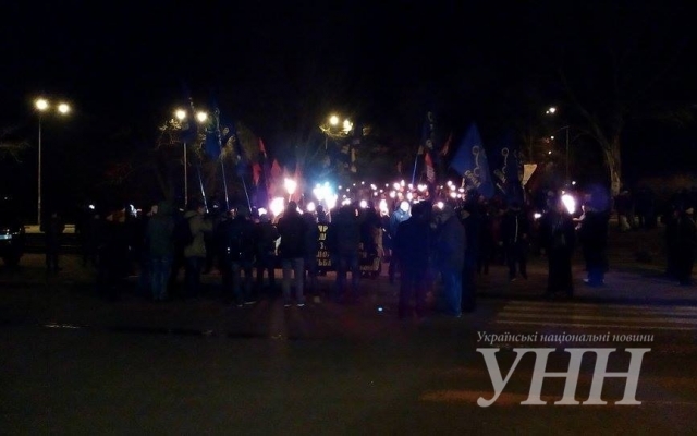 В Одессе прошел марш, приуроченный ко дню рождения Степана Бандеры Фото № 1 В Одессе прошел марш, приуроченный ко дню рождения Степана Бандеры Фото № 1