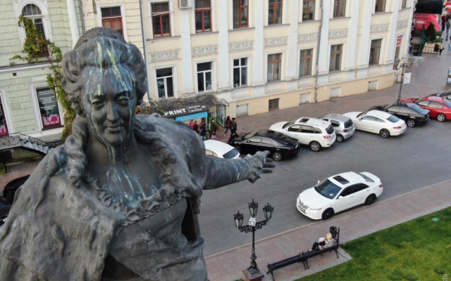 Вид на Екатерининскую площадь с высоты птичьего полета Фото № 1 Вид на Екатерининскую площадь с высоты птичьего полета Фото № 1