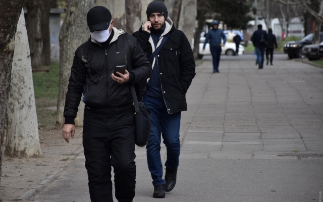 Второй день карантина в Одессе (фоторепортаж) Фото № 15 Второй день карантина в Одессе (фоторепортаж) Фото № 15