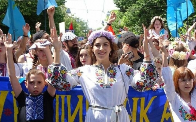 Одесский Мегамарш в вышиванках перенесли Фото № 0 Одесский Мегамарш в вышиванках перенесли Фото № 0