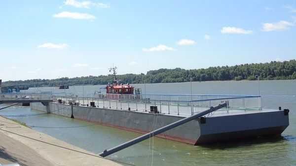 На Измаильский морвокзал ввернули два плавучих причала Фото № 0 На Измаильский морвокзал ввернули два плавучих причала Фото № 0