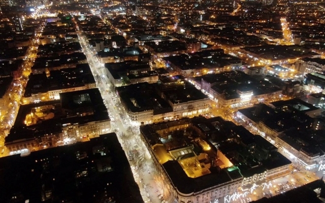 Одессит снял вечернюю Одессу и Клеверный мост с высоты птичьего полета Фото № 0 Одессит снял вечернюю Одессу и Клеверный мост с высоты птичьего полета Фото № 0