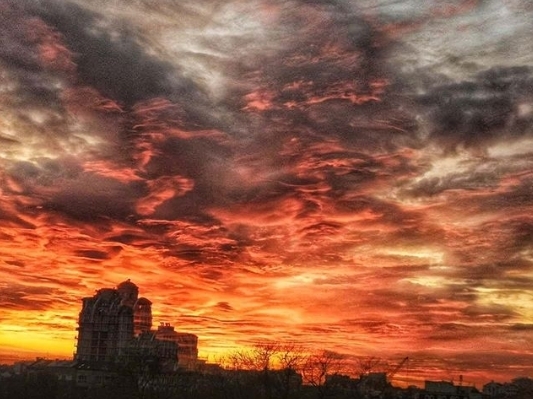 Вечер подарил Одессе невероятно красивый закат Фото № 4 Вечер подарил Одессе невероятно красивый закат Фото № 4