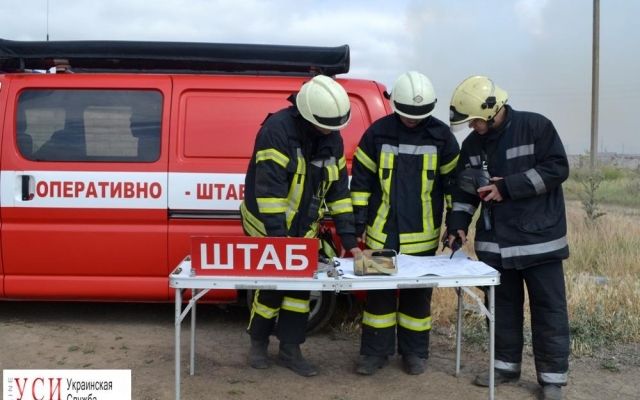В Одесской области произошел масштабный пожар Фото № 3 В Одесской области произошел масштабный пожар Фото № 3