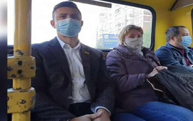 Нардеп Тищенко проехал в транспорте Нардеп Тищенко проехал в транспорте
