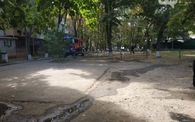 Пожилой одессит спас из огня свою собаку Фото № 1 Пожилой одессит спас из огня свою собаку Фото № 1