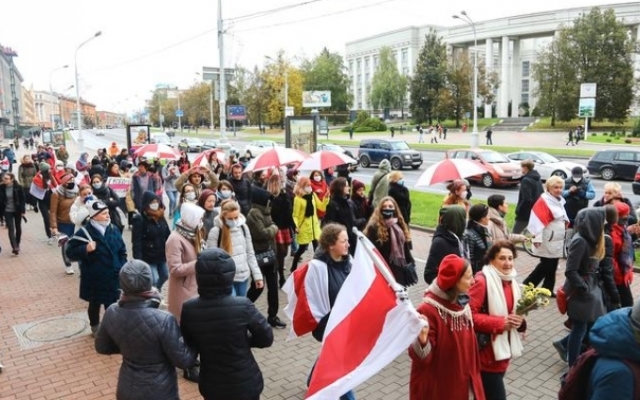 В Минске снова задерживают протестующих Фото № 0 В Минске снова задерживают протестующих Фото № 0